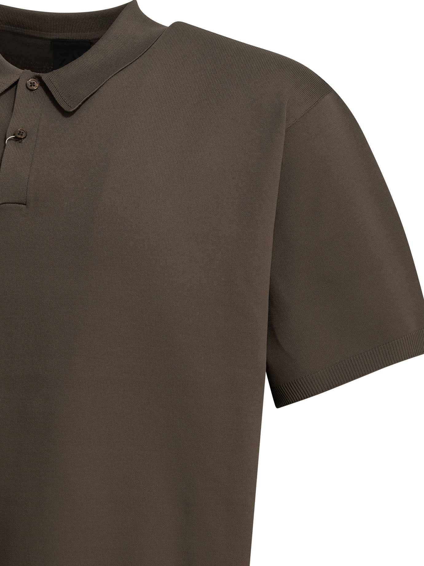 "Tech Knit" Polo shirt with buttons Polo shirts