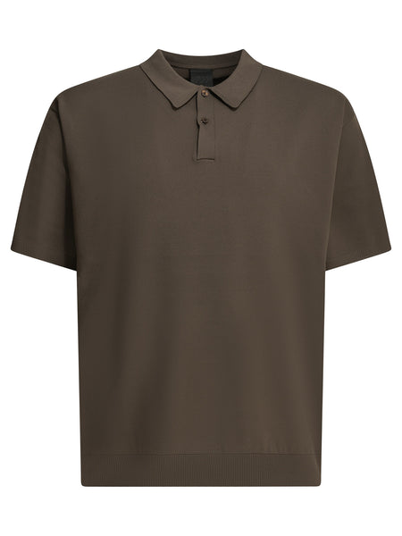 "Tech Knit" Polo shirt with buttons Polo shirts