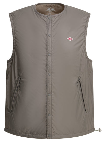 Sleeveless jacket with logo Jackets and Coats