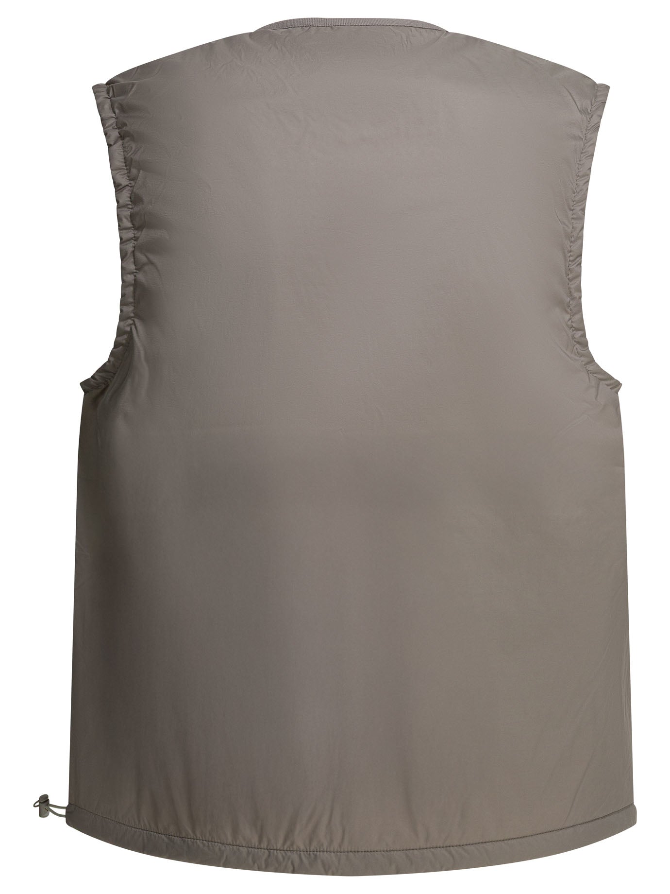 Sleeveless jacket with logo Jackets and Coats