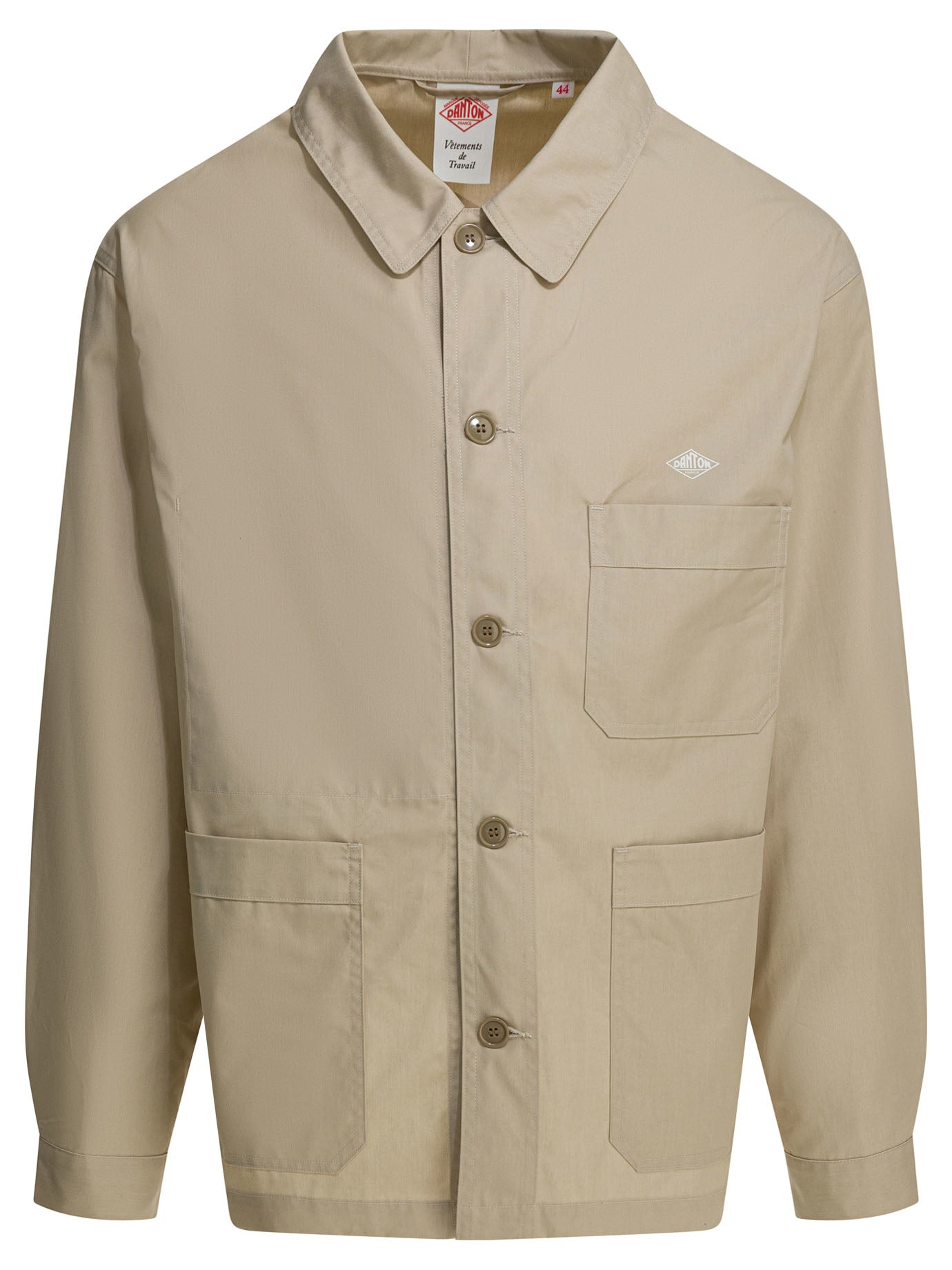 Overshirt jacket with logo Jackets and Coats