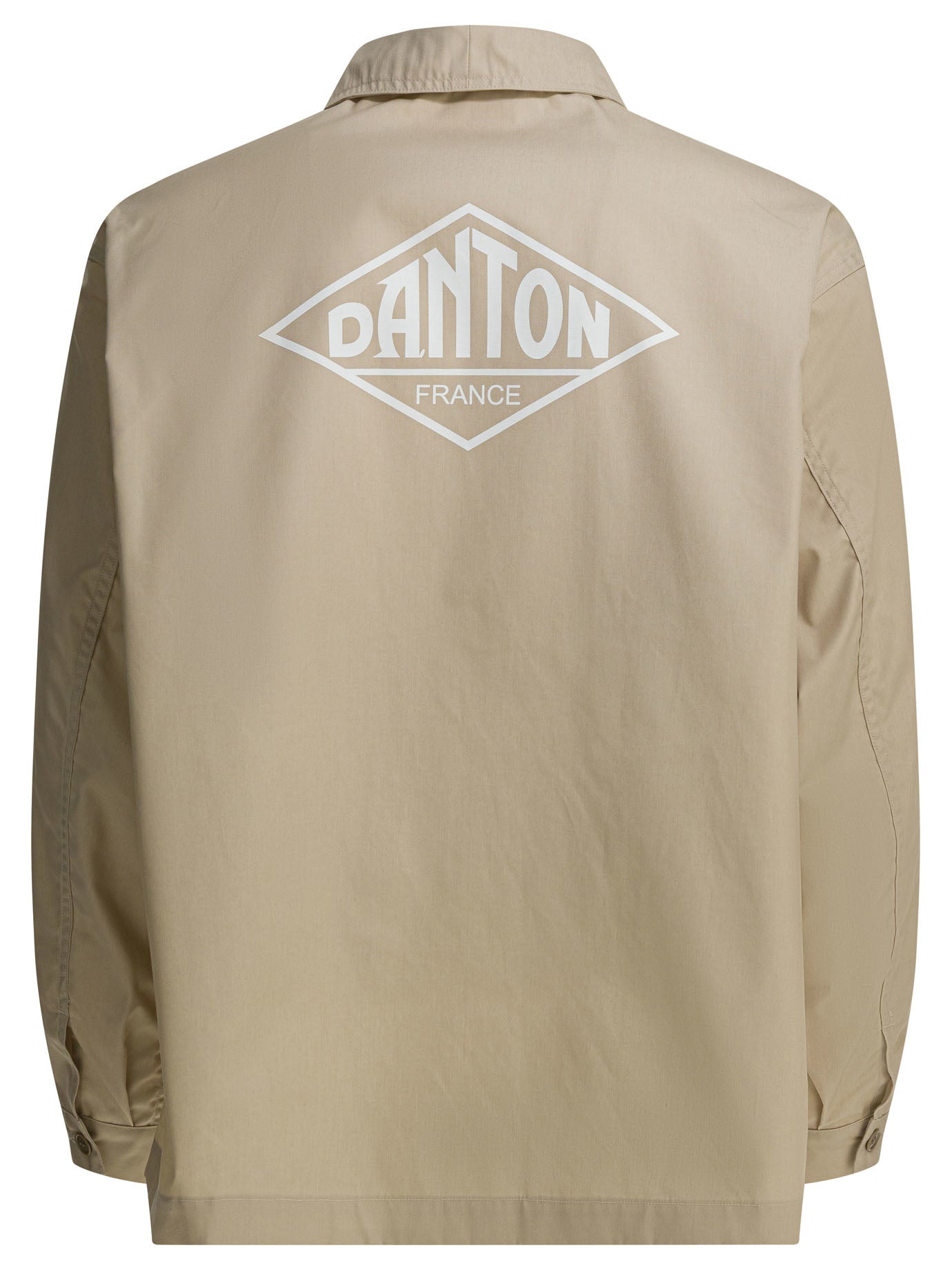 Overshirt jacket with logo Jackets and Coats