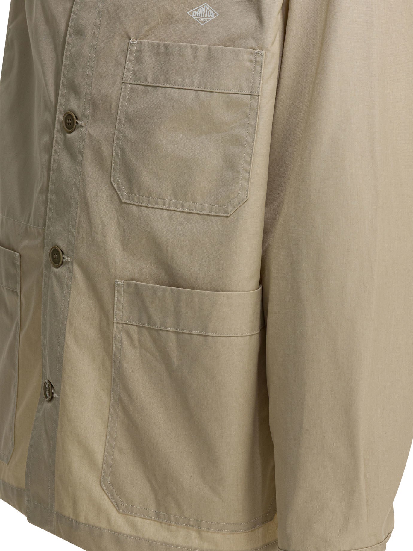 Overshirt jacket with logo Jackets and Coats