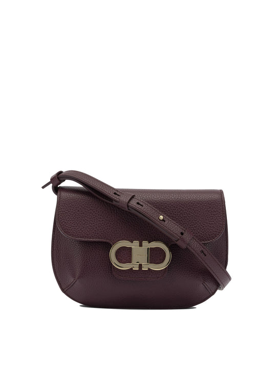 "Double Gancini" small shoulder bag Crossbody bags