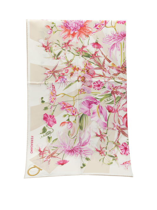 "Gaia" silk scarf Sciarpe & Foulard