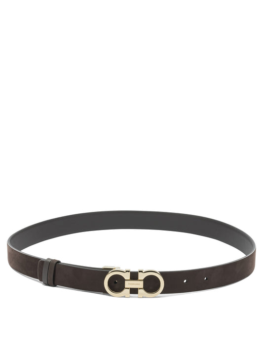 Reversible "Gancini" belt Belts