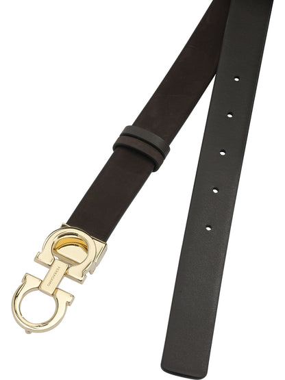 Reversible "Gancini" belt Belts