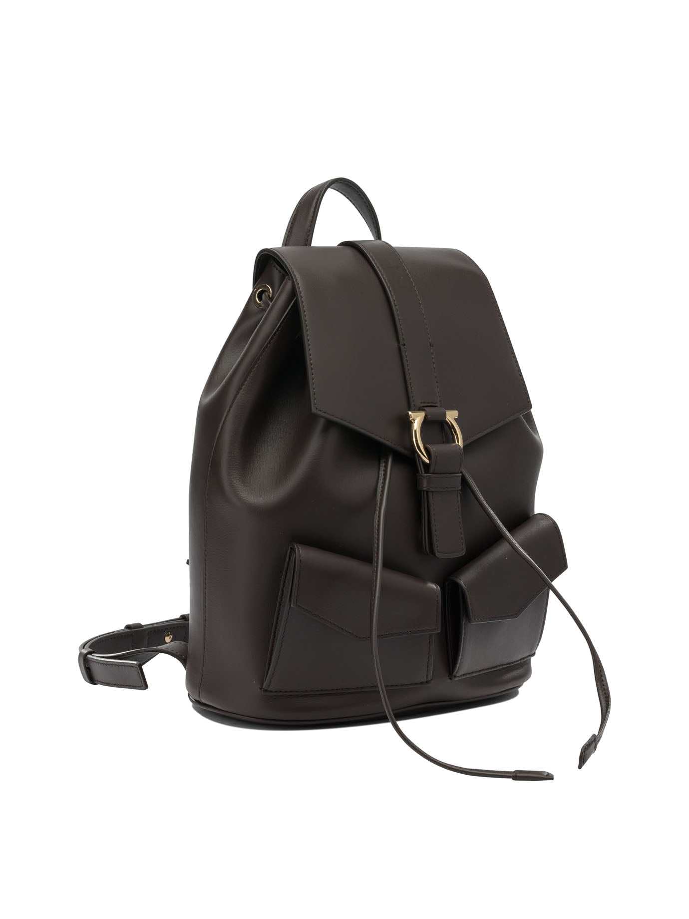 Casual leather backpack Backpacks