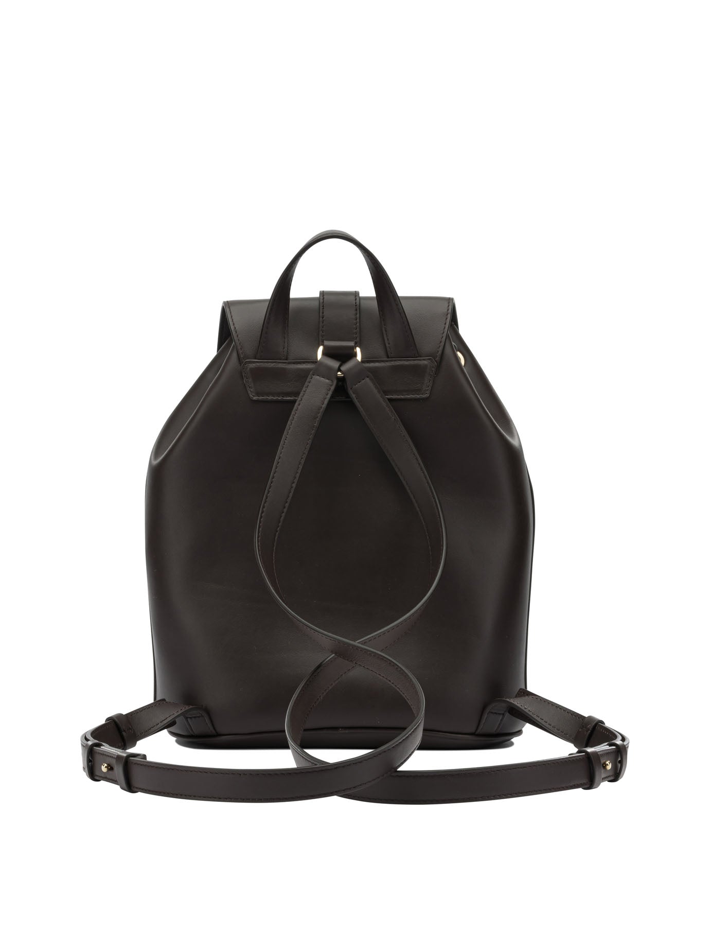 Casual leather backpack Backpacks