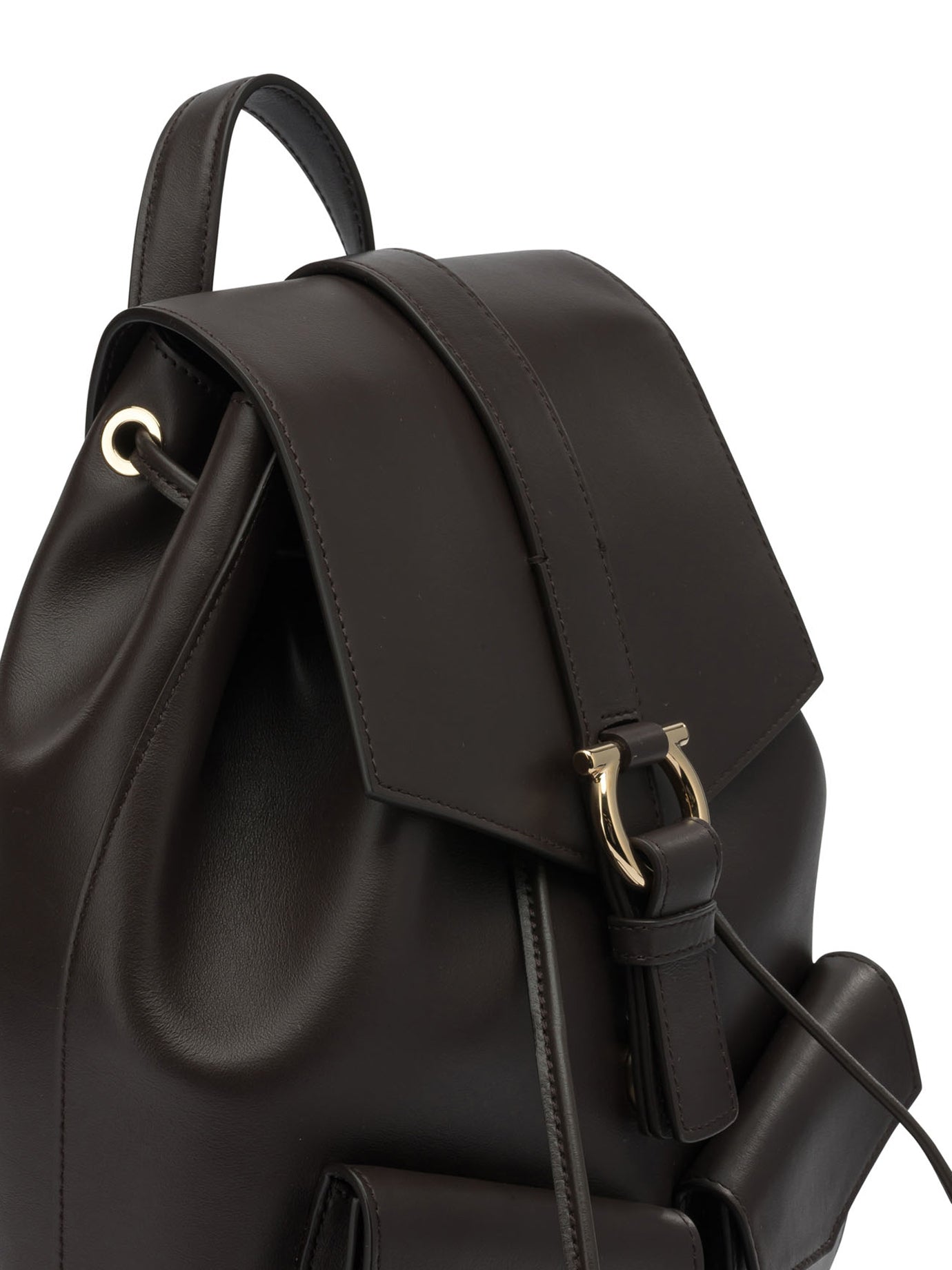 Casual leather backpack Backpacks