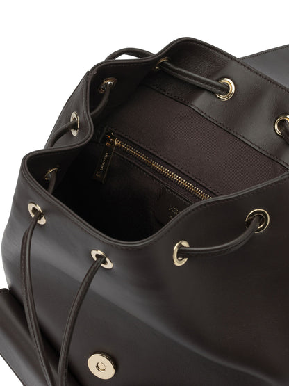 Casual leather backpack Backpacks