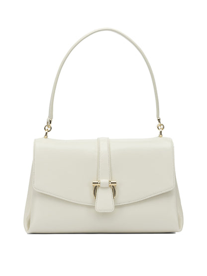 Leather shoulder bag with flap Shoulder bags