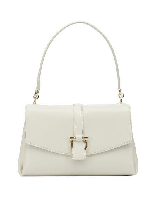 Leather shoulder bag with flap Shoulder bags
