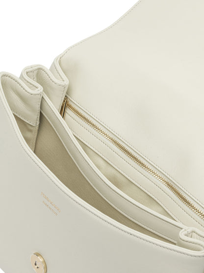 Leather shoulder bag with flap Shoulder bags