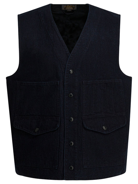"Dry Tin" sleeveless jacket Jackets and Coats