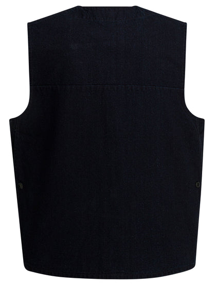 "Dry Tin" sleeveless jacket Jackets and Coats