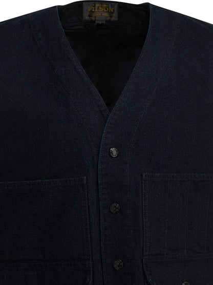 "Dry Tin" sleeveless jacket Jackets and Coats