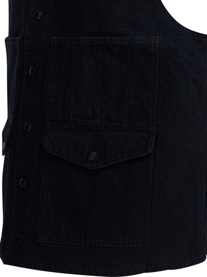 "Dry Tin" sleeveless jacket Jackets and Coats