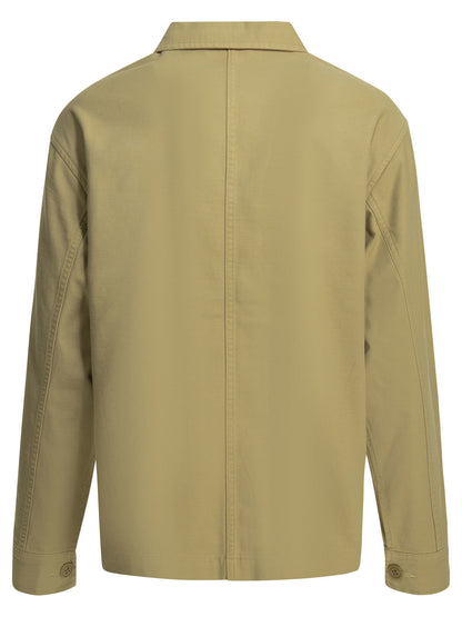 "Reverse Sateen Cruiser" overshirt jacket Jackets and Coats