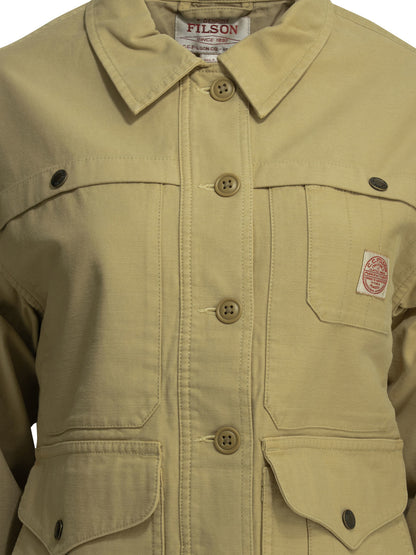 "Reverse Sateen Cruiser" overshirt jacket Jackets and Coats