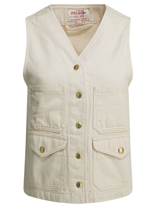 "Archive Cruiser" sleeveless jacket Jackets and Coats