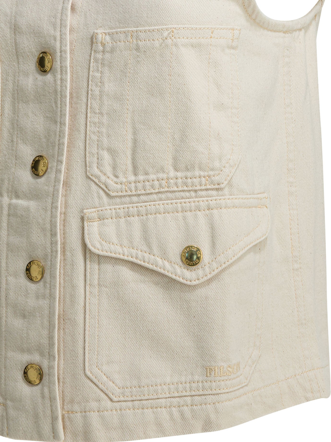 "Archive Cruiser" sleeveless jacket Jackets and Coats