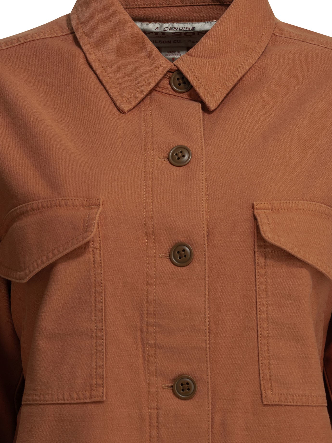 "Reverse Sateen Jac-shirt" Casual shirt Shirts