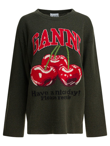 Wool-blend crew-neck sweater Knitwear