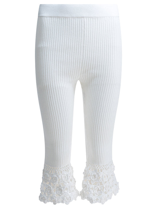 Woven knit legging Trousers