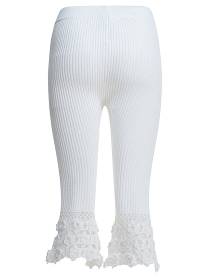 Woven knit legging Trousers