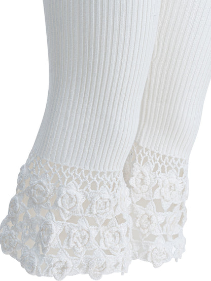 Woven knit legging Trousers