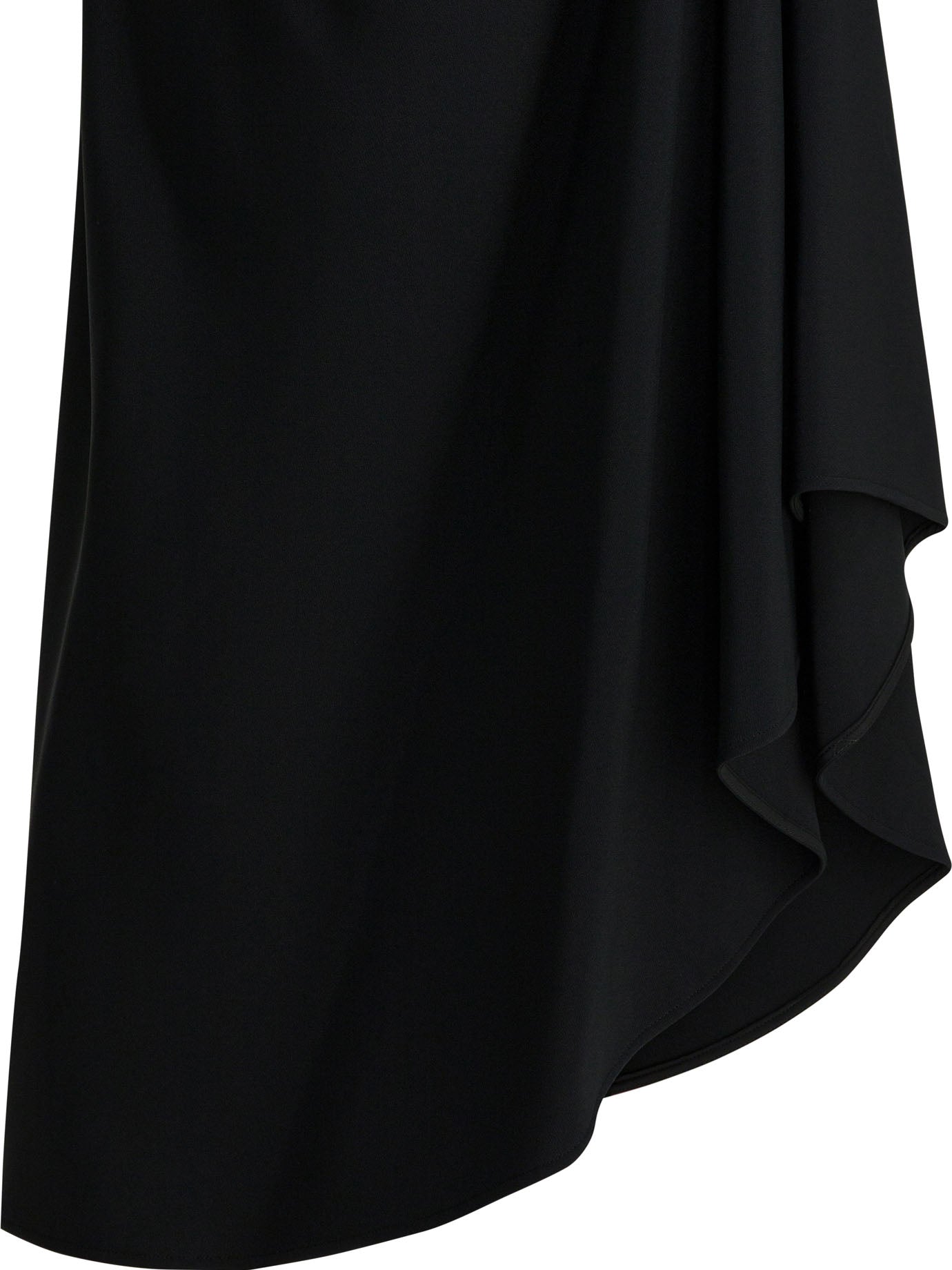 Draped crepe cady midi skirt Skirts