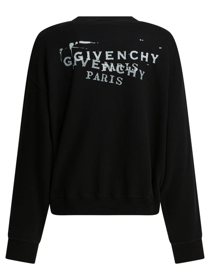 Sweatshirt with Givenchy Stamp Sweatshirts