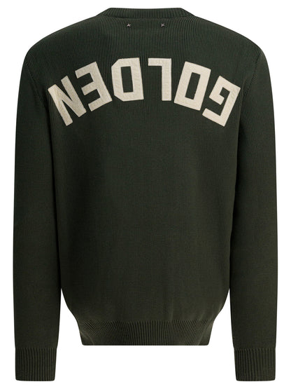 "Golden" crewneck sweater Knitwear