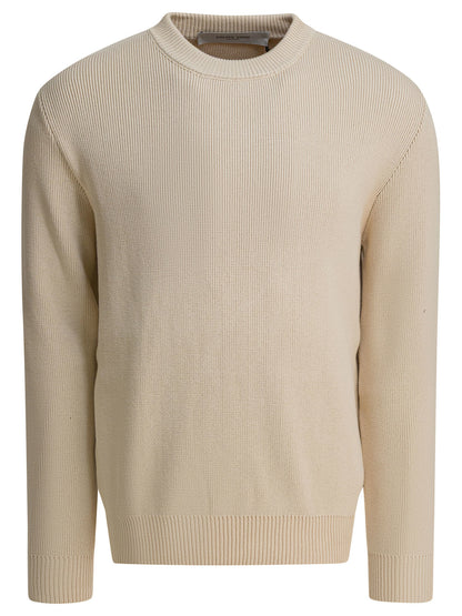 "Golden" crewneck sweater Knitwear