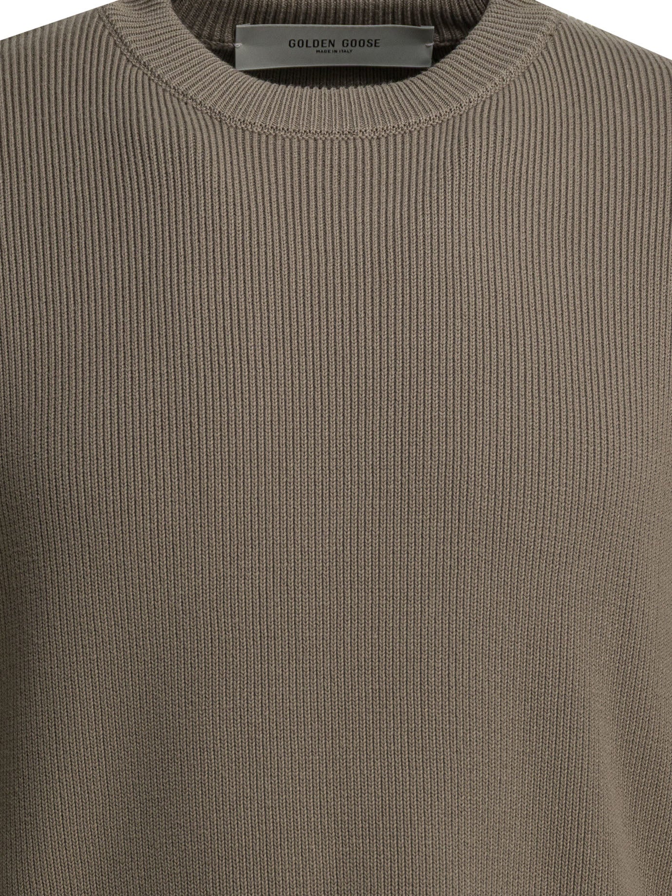 "Golden" crewneck sweater Knitwear