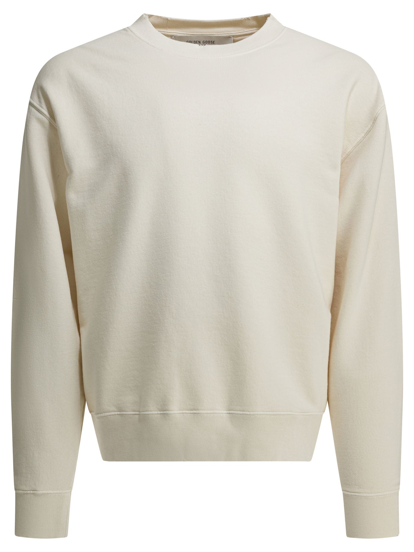 Crewneck sweatshirt with reverse logo Sweatshirts
