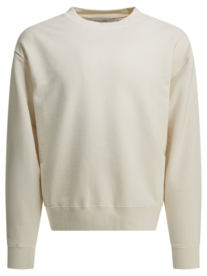 Crewneck sweatshirt with reverse logo Sweatshirts