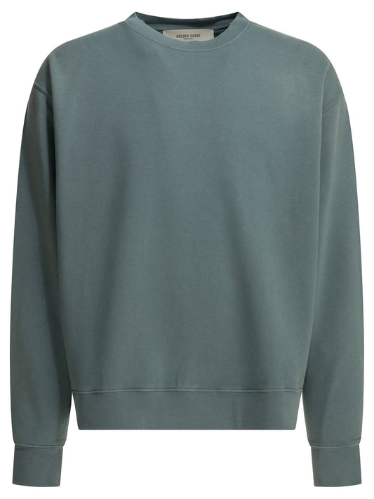 Crewneck sweatshirt with reverse logo Sweatshirts