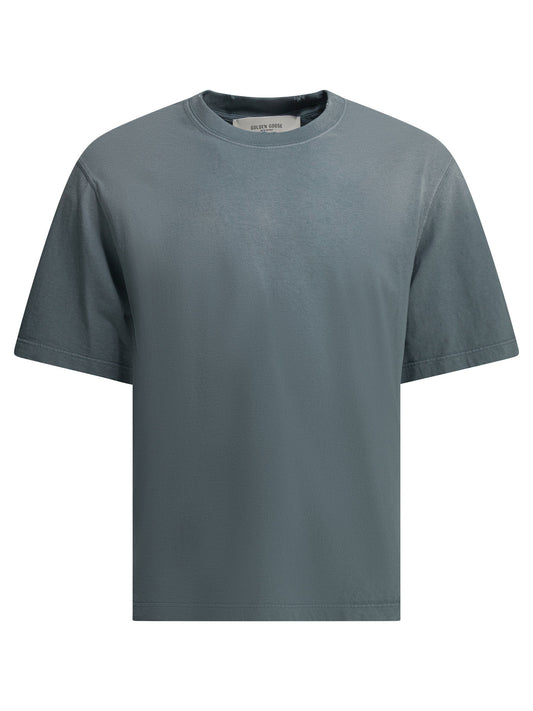 Crew-neck T-shirt with reverse logo T-shirts