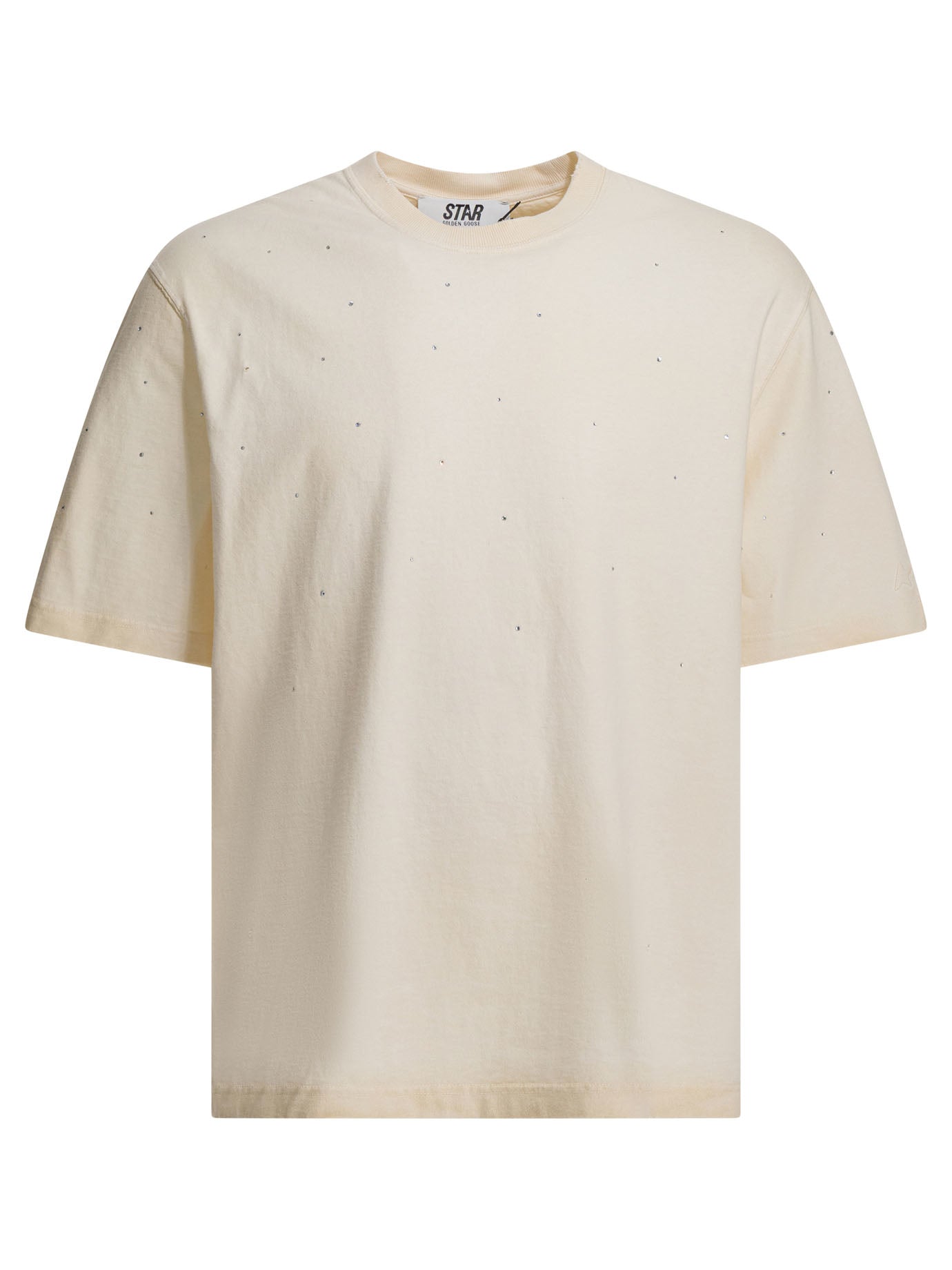Crew-neck T-shirt with reverse logo T-shirts
