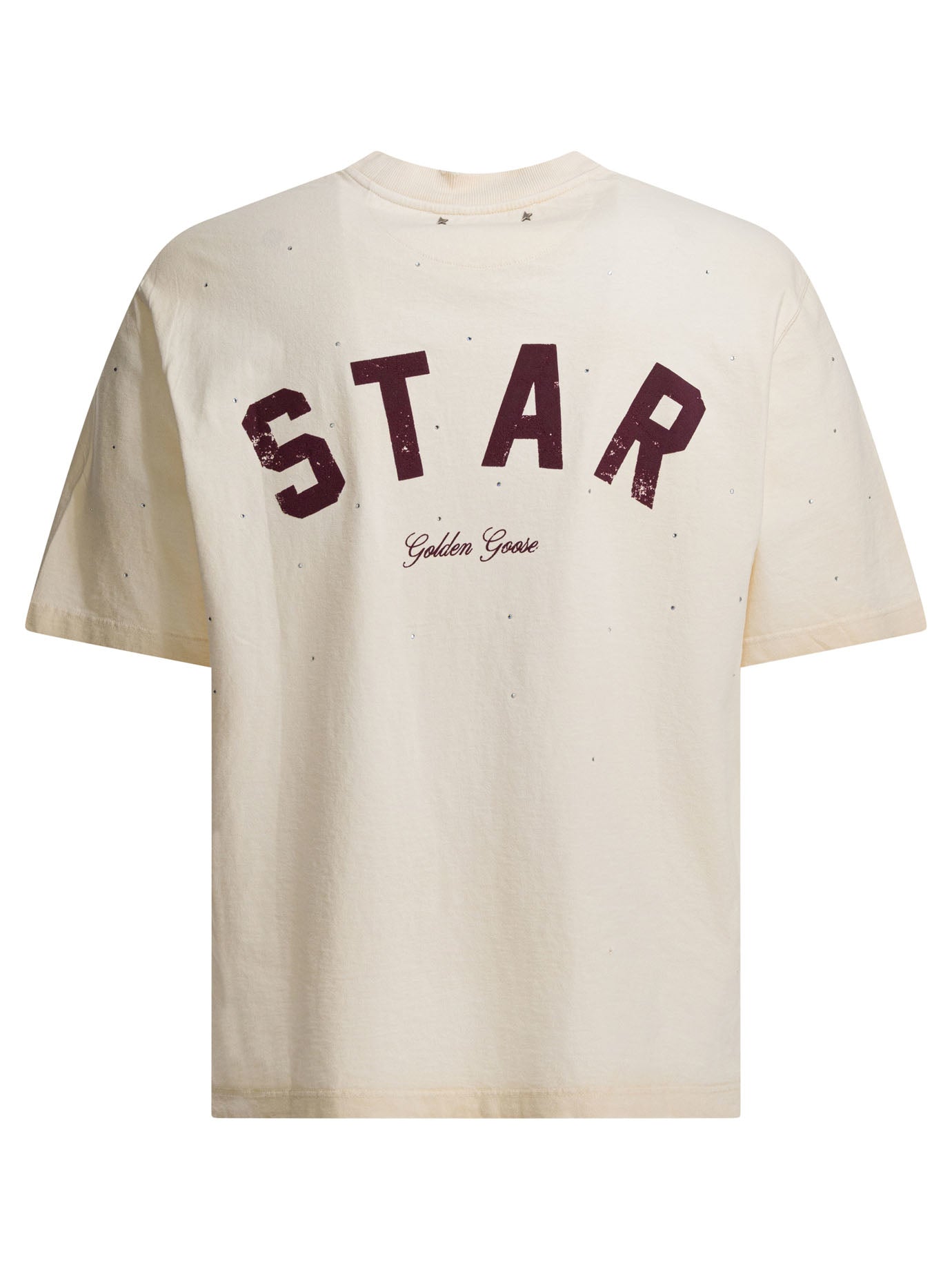 Crew-neck T-shirt with reverse logo T-shirts