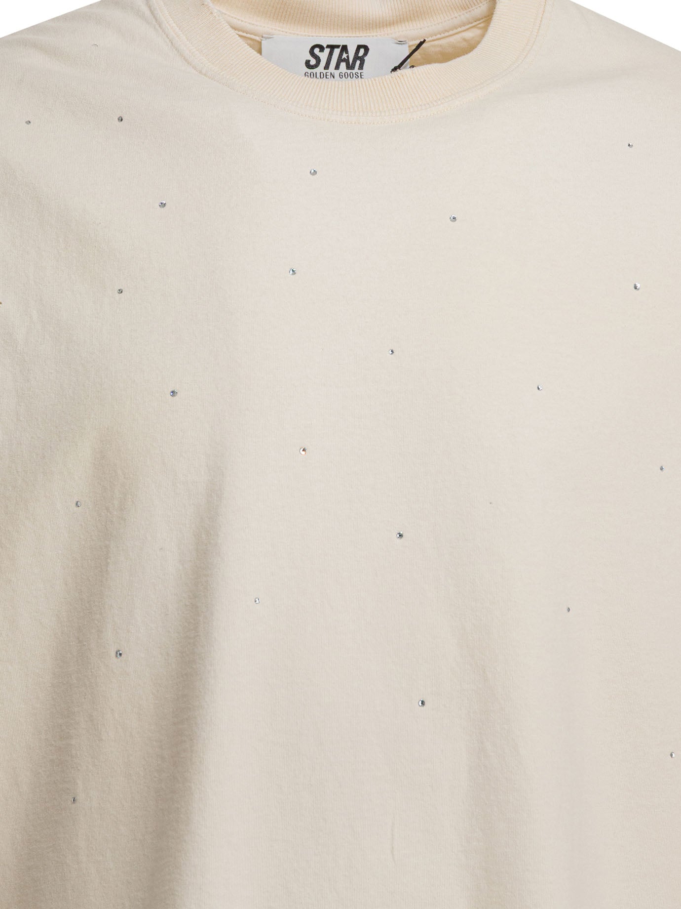 Crew-neck T-shirt with reverse logo T-shirts