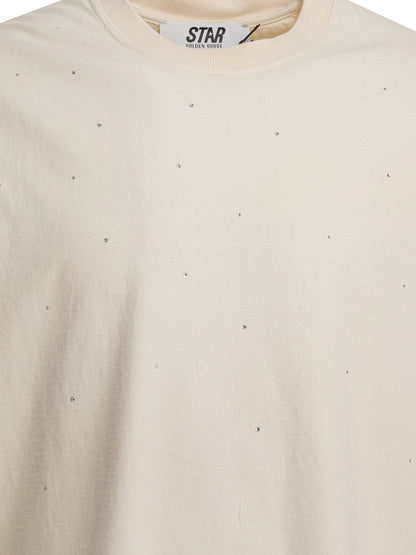 Crew-neck T-shirt with reverse logo T-shirts