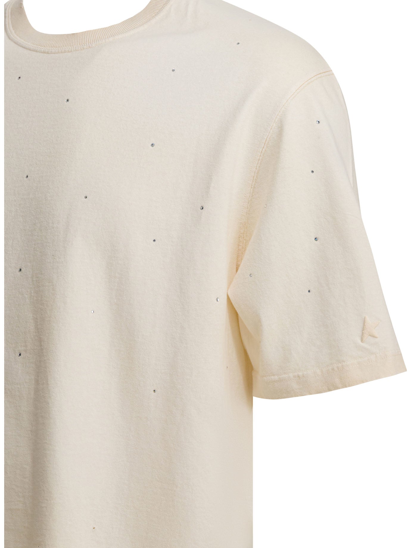 Crew-neck T-shirt with reverse logo T-shirts