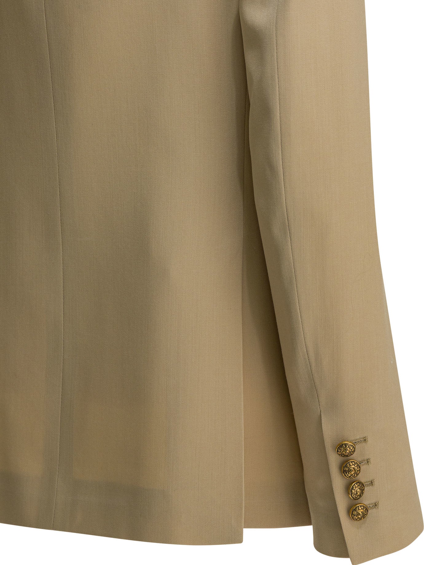 Double-breasted blazer in virgin wool Jackets and Coats