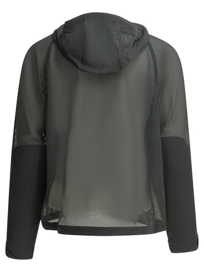 "Tonalith Mesh" Lightweight jacket Jackets and Coats