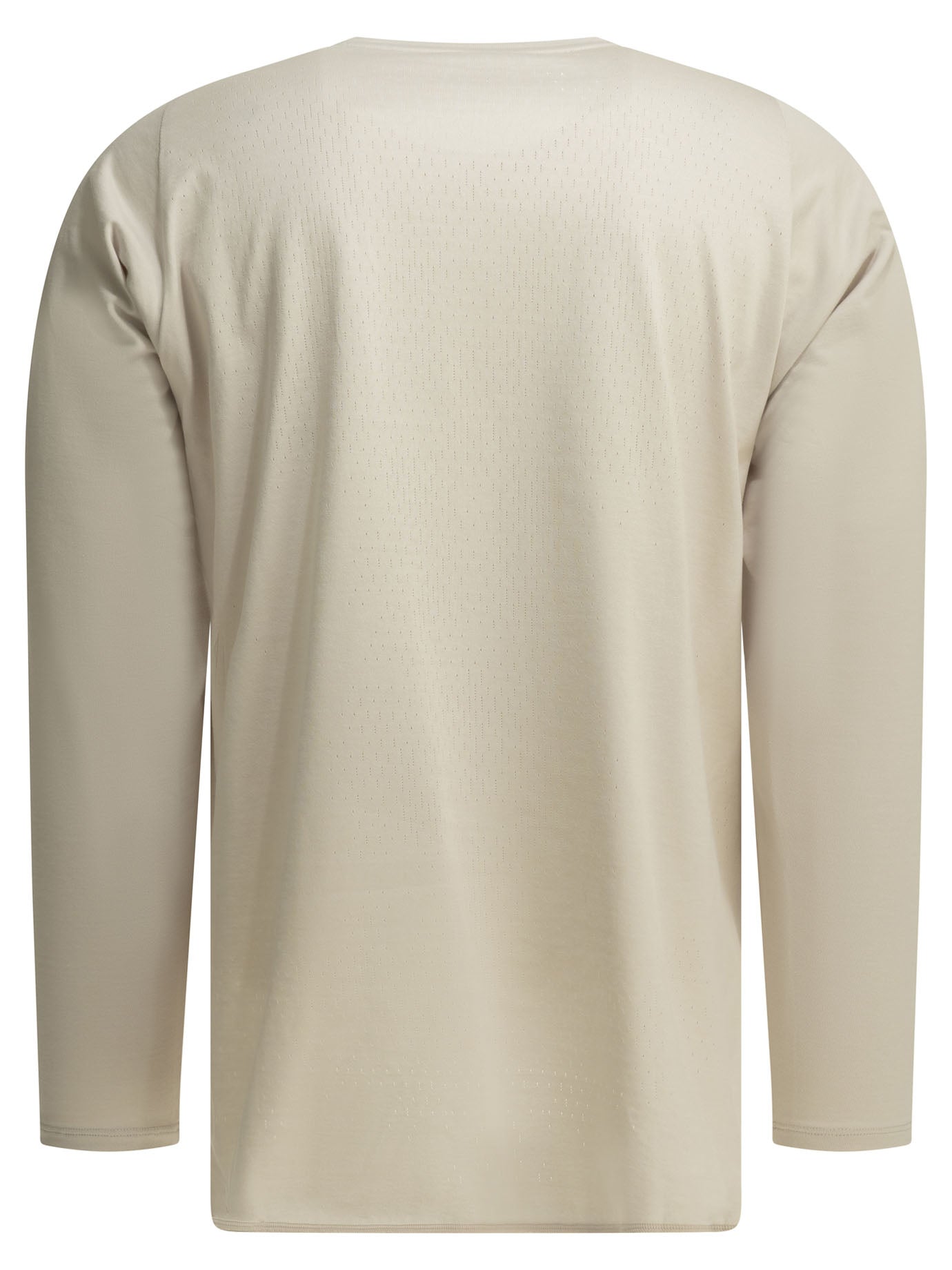 "Paneled Mesh L/S" Crew-neck T-shirt T-shirts