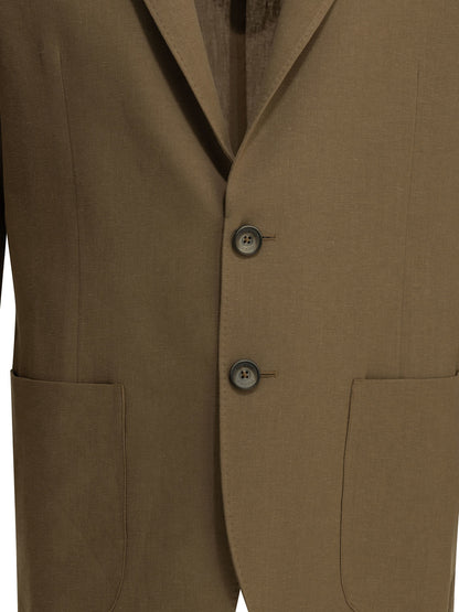 Linen blazer Jackets and Coats