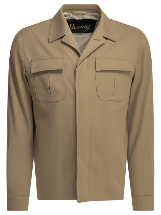 Cotton overshirt jacket Jackets and Coats
